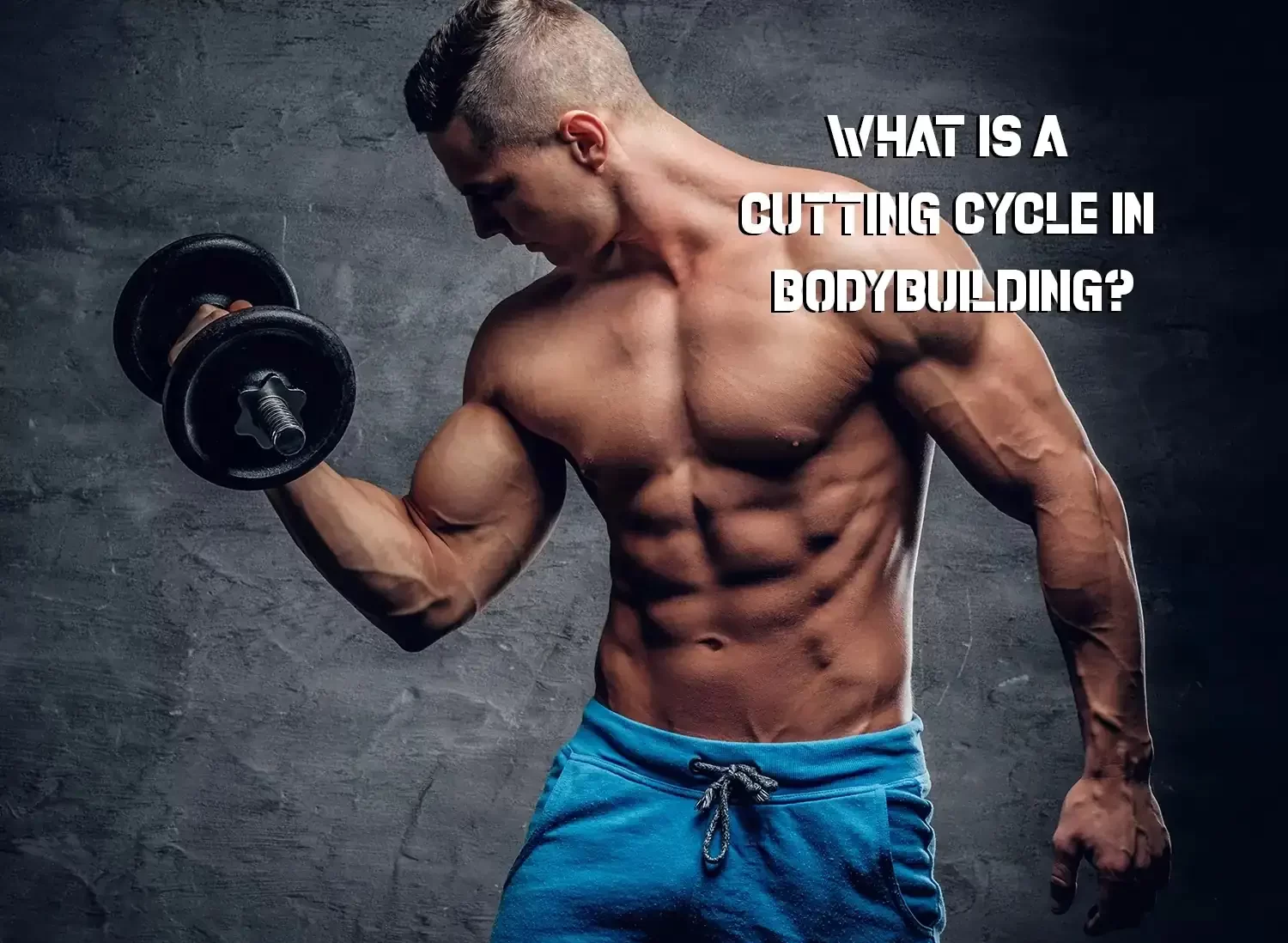Cutting cycle in bodybuilding